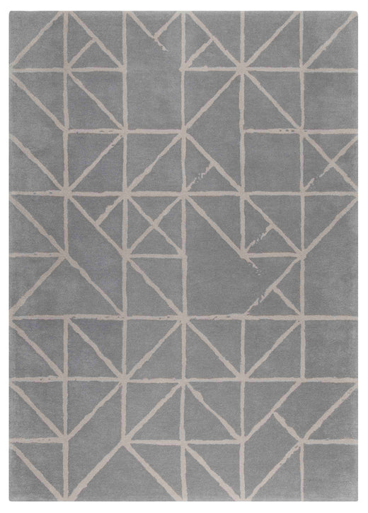 Laagpolig vloerkleed Claire Gaudion Guernsey Gris