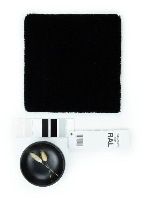 Vloerkleed MOMO Rugs Naturais Smooth Green Black