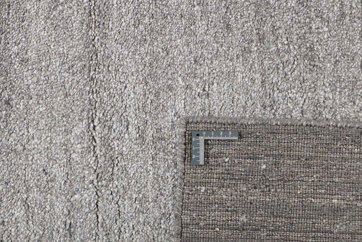 Laagpolig vloerkleed MOMO Rugs Plain Dust Steel