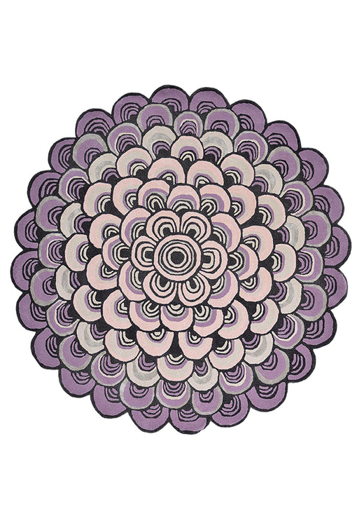 Vloerkleed Ted Baker Masquerade Round Pink 160002