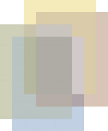 Laagpolig vloerkleed Moooi Carpets Blended 4 Colours Morning White