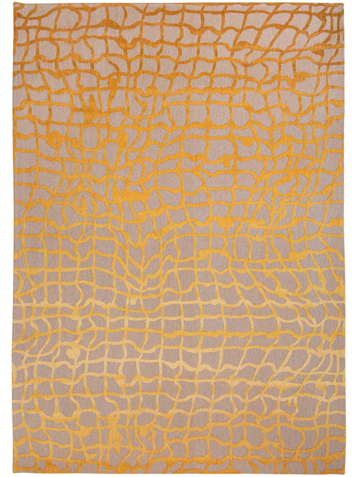 Vloerkleed Louis de Poortere Dedalo Mad Men 9205 Yellow Scarab