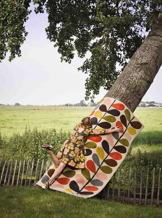 Laagpolig vloerkleed Orla Kiely Multi Stem 59505