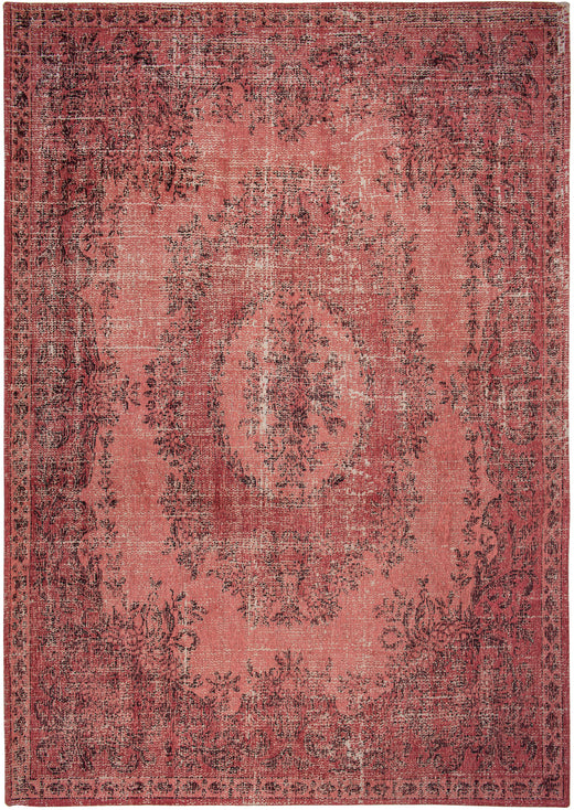 Laagpolig vloerkleed Louis de Poortere 9141 Palazzo Borgia Red