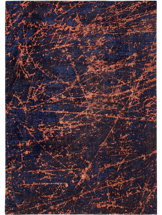 Vloerkleed Louis de Poortere Stellar Mad Men 9217 Blue Star