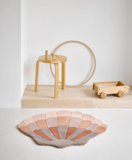 Vloerkleed Brink en Campman Decor Kids Shell Powder 141302