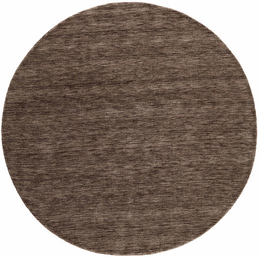MOMO Rugs Panorama Uni Rond Dark Brown