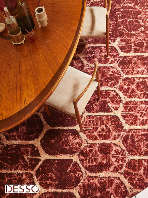 Laagpolig vloerkleed Desso Art Deco 4044 (GEFESTONNEERD)