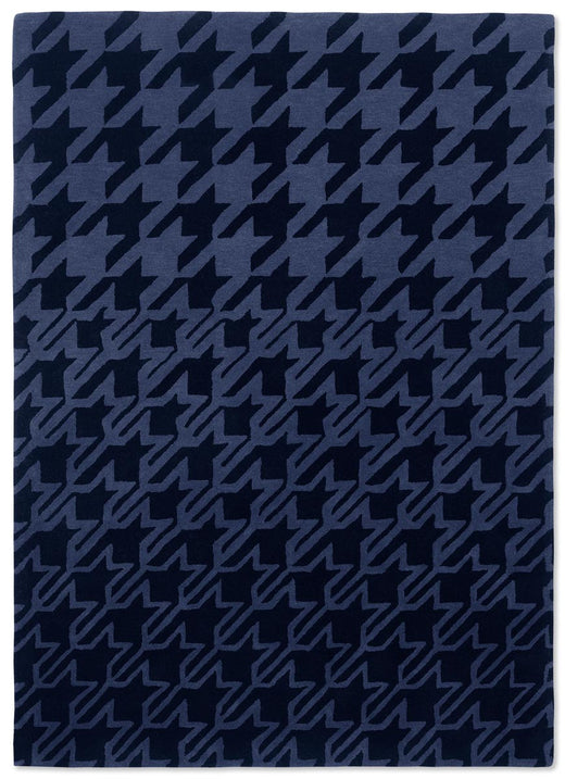 Vloerkleed Ted Baker Houndstooth Dark Blue 162808