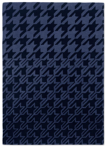 Vloerkleed Ted Baker Houndstooth Dark Blue 162808
