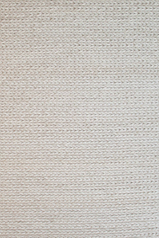 Structuur vloerkleed MOMO Rugs Kabel Ivoor