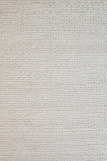 Structuur vloerkleed MOMO Rugs Kabel Ivoor