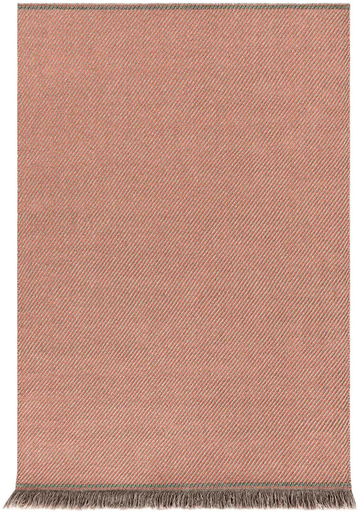 Vloerkleed GAN Garden Layers Diagonal Almond Peach