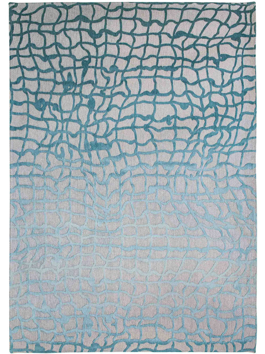 Vloerkleed Louis de Poortere Dedalo Mad Men 9203 Blue Marine