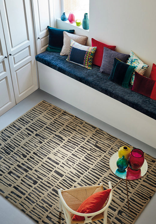 Laagpolig vloerkleed Harlequin Skintilla Midnight 41705