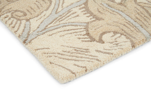 Laagpolig vloerkleed Morris & Co Bachelors Button Linen 28209