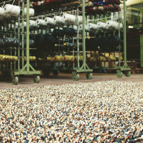 Rond vloerkleed Brink en Campman Rocks Mix 70401