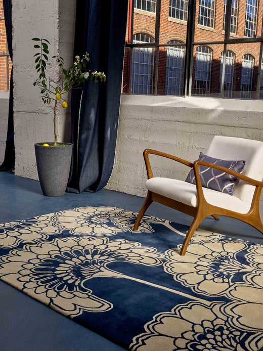 Laagpolig vloerkleed Florence Broadhurst Japanese Floral 39708