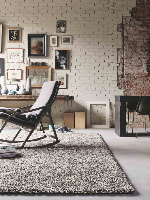 Hoogpolig vloerkleed Brink en Campman Gravel mix 68211