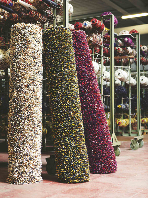 Hoogpolig vloerkleed Brink en Campman Rocks Mix 70407