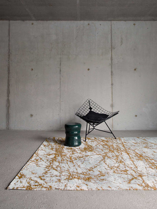 Vloerkleed Louis de Poortere Stellar Mad Men 9216 Astro Gold