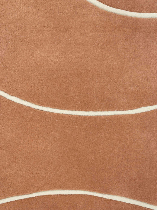 Vloerkleed Abstract en verfijnd Flow of Nature Rond