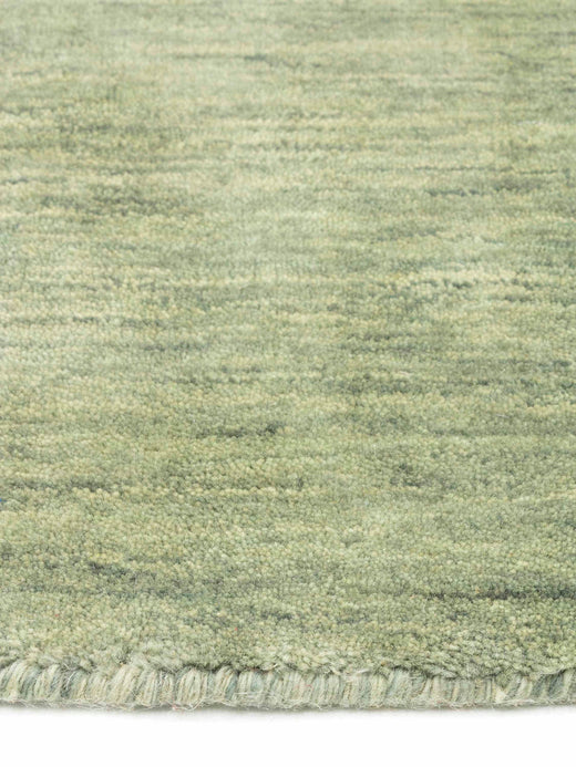 Vloerkleed MOMO Rugs Panorama Uni Rond Green