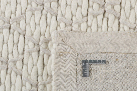 Laagpolig vloerkleed MOMO Rugs Diamond White Taupe