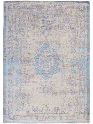 Vloerkleed Louis de Poortere Fading World Collection Medallion 9065 Grey Jeans