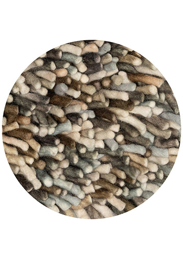 Rond vloerkleed De Munk Carpets Rinaldo 05