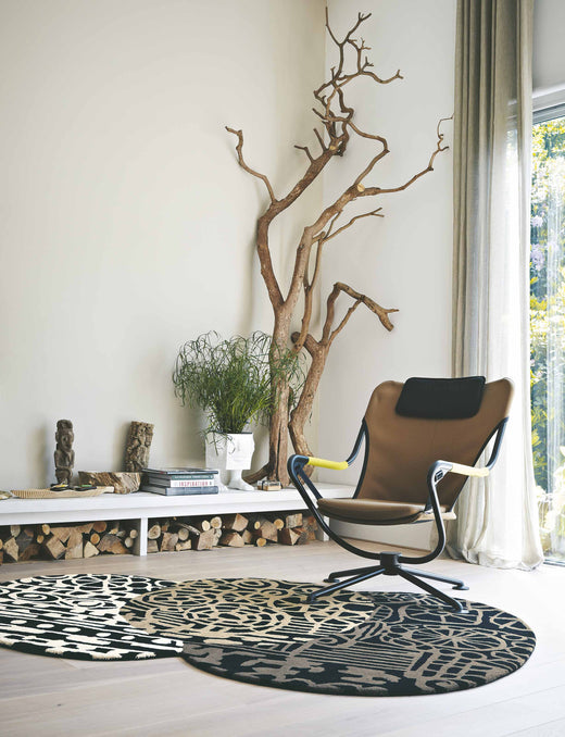 Laagpolig vloerkleed Brink en Campman Estella Fossil 84204