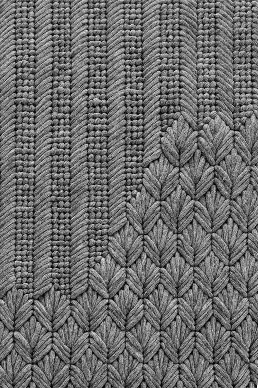 Vloerkleed GAN Chaddar Charcoal