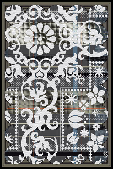 Laagpolig vloerkleed Moooi Carpets Fata Morgana TJ Two