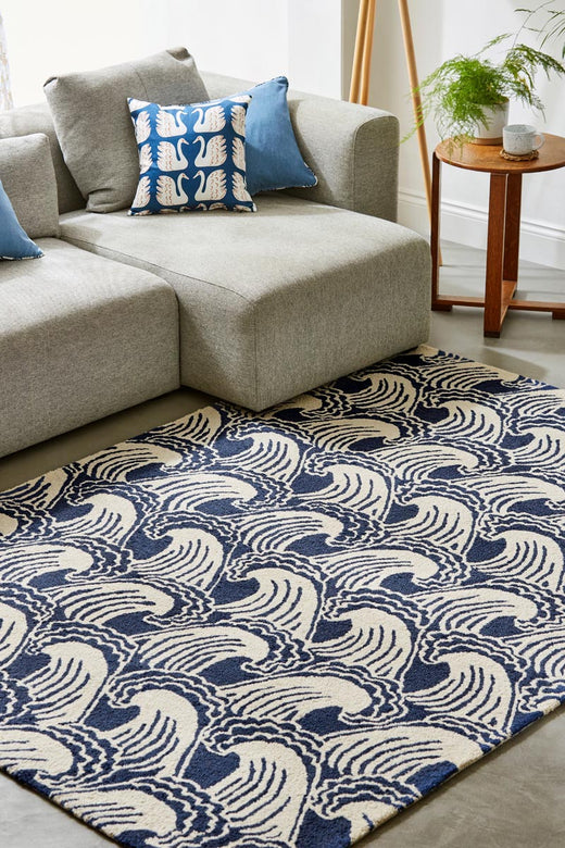 Vloerkleed Scion Ride the Wave Denim 125608