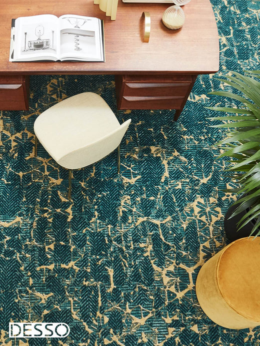 Laagpolig vloerkleed Desso Art Deco 7833 (GEFESTONNEERD)