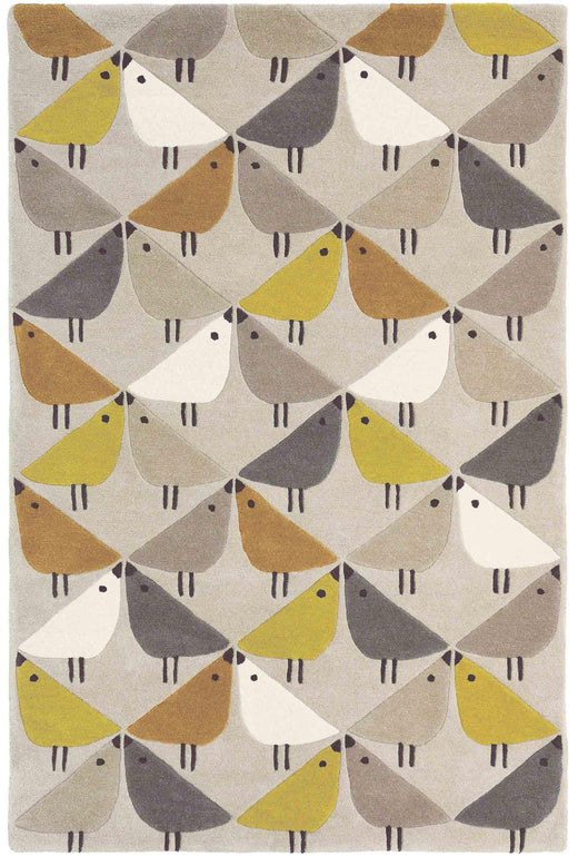 Laagpolig vloerkleed Scion Lintu Dandelion 24405