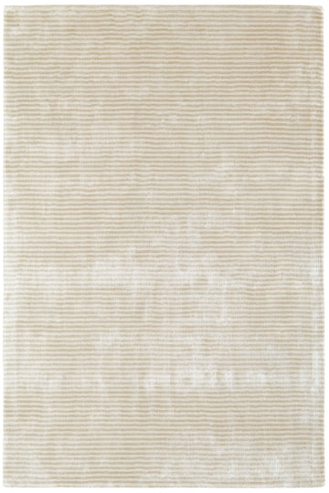 Laagpolig vloerkleed Katherine Carnaby Chrome Stripe Putty