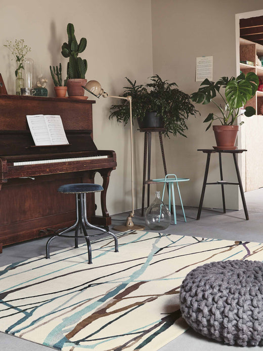 Laagpolig vloerkleed Brink en Campman Estella Drip 878104