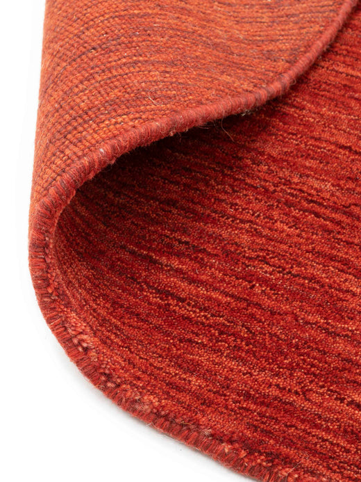 Vloerkleed MOMO Rugs Panorama Uni Rond Red