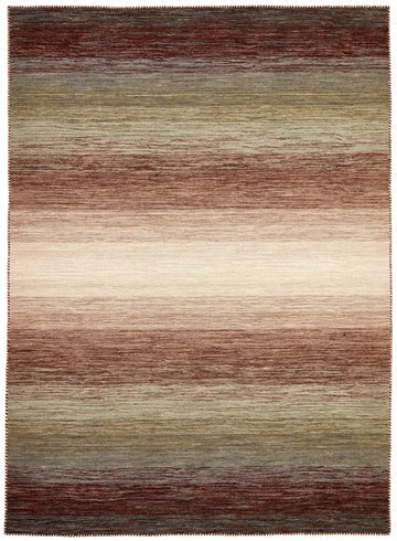 MOMO Rugs Panorama Kelim Green Multi