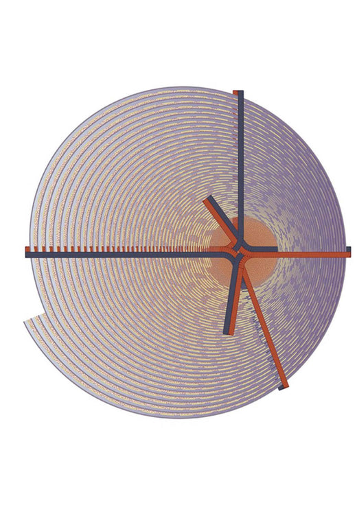 Laagpolig vloerkleed Moooi Carpets Bow Beijing