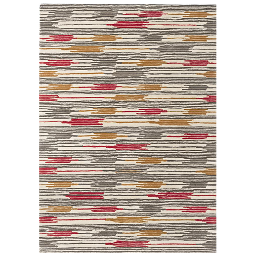 Vloerkleed Sanderson Ishi Red Charcoal 146000