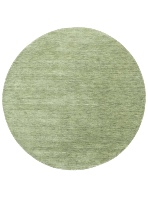Vloerkleed MOMO Rugs Panorama Uni Rond Green