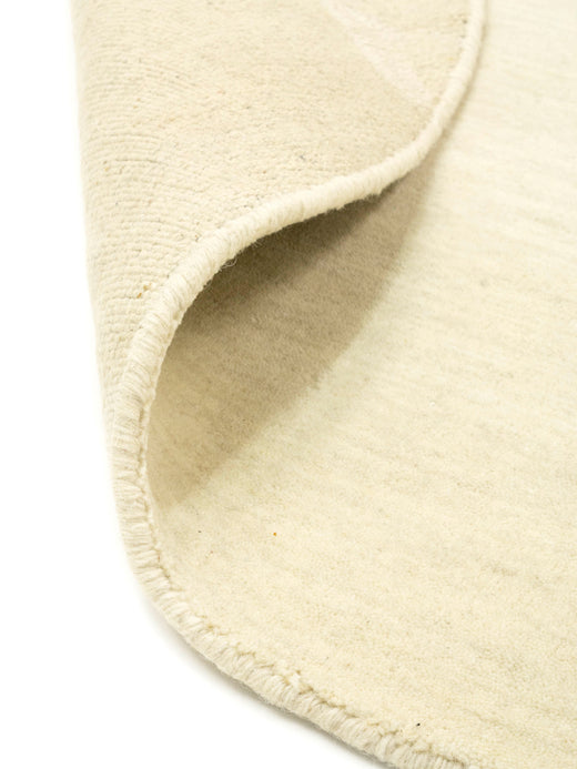 Vloerkleed MOMO Rugs Panorama Uni Rond White