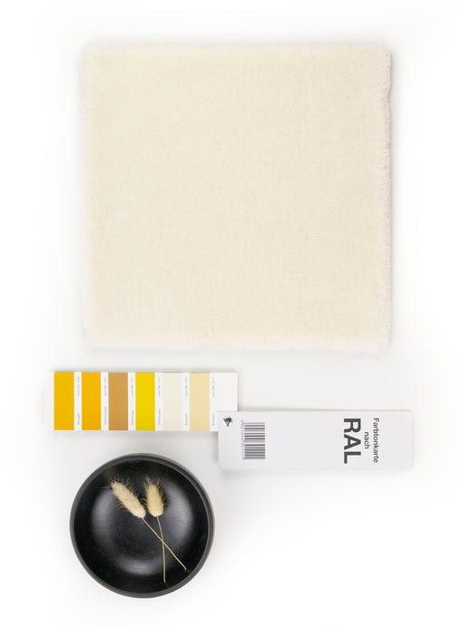 Vloerkleed MOMO Rugs Naturais Smooth White