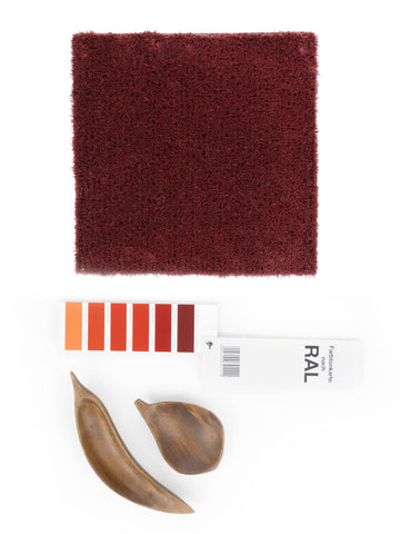 Vloerkleed MOMO Rugs Naturais Bright H/L Wine Red