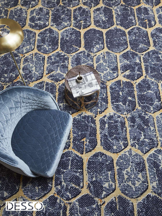 Laagpolig vloerkleed Desso Art Deco 3944 (GEFESTONNEERD)