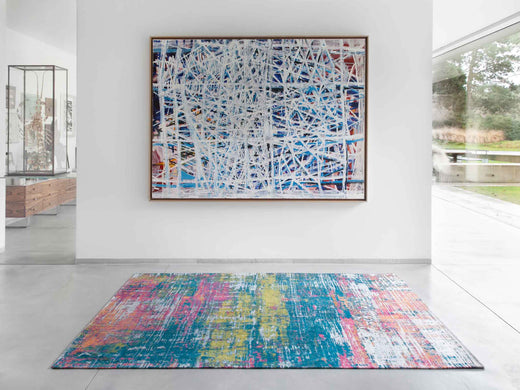 Vloerkleed Louis de Poortere Streaks Atlantic 9214 Jefferson