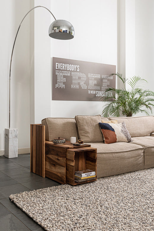 Rond vloerkleed De Munk Carpets Toscane 02