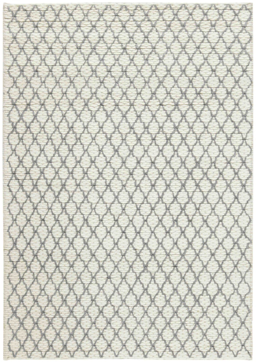 Laagpolig vloerkleed MOMO Rugs Diamond White Charcoal